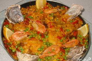 Традиционная испанская паэлья