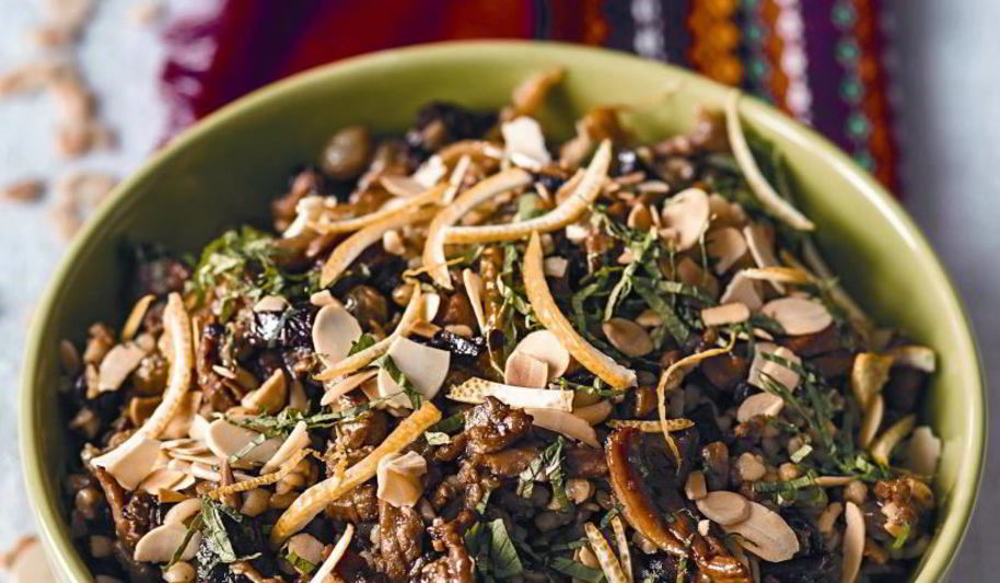 Рецепт тунисский пилав из булгура с курицей и сухофруктами