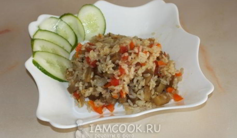 Рецепт турецкий плов с баклажанами