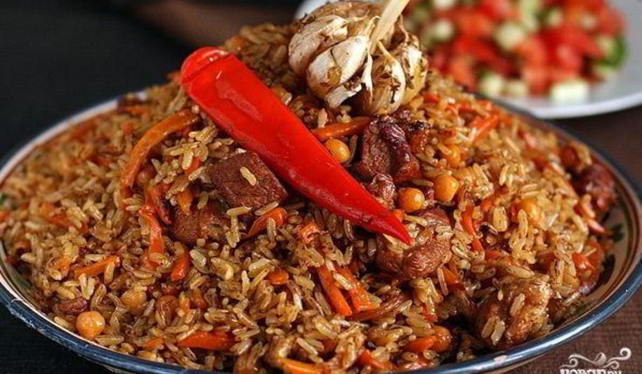 Рецепт узбекский плов с нутом