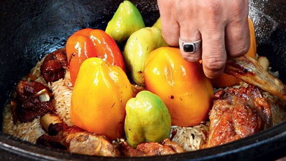 ШАГ 9. узбекский плов в казане