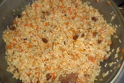 Узбекский плов