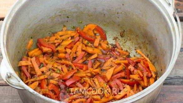 ШАГ 6. вегетарианский плов из гречки