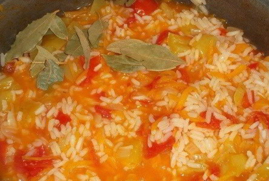 Вегетарианский плов по-болгарски