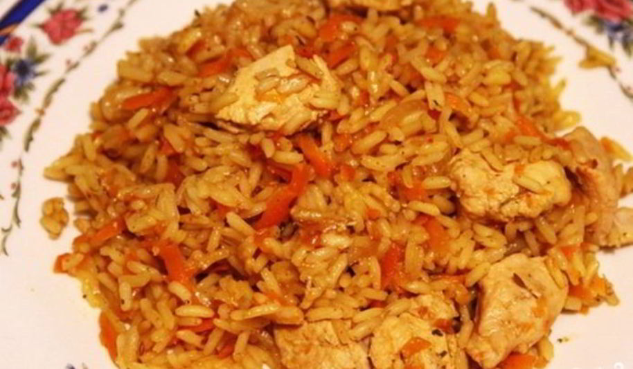 Рецепт вкусный плов с курицей