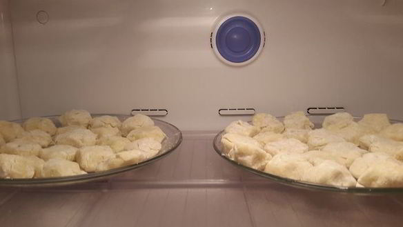 ШАГ 8. постные картофельные клецки с луком, грибами и сельдереем