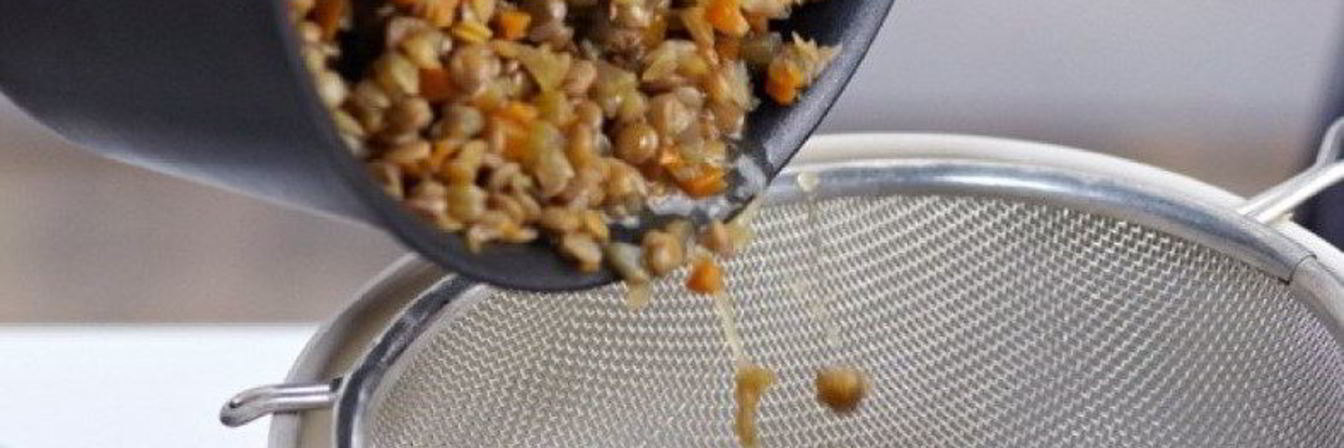 Простой гарнир из чечевицы