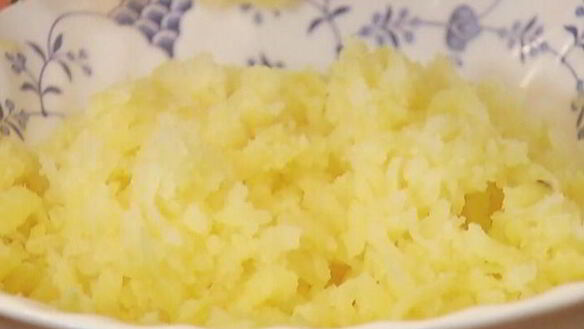 ШАГ 4. пюре из цукини и картофеля с сыром