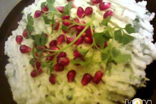 Пюре картофельное с киви