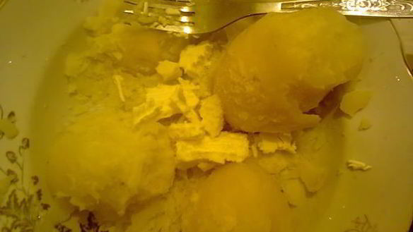 ШАГ 2. пюре картофельное с киви