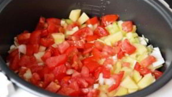 ШАГ 4. диетическое овощное рагу в мультиварке