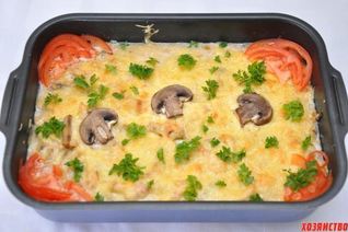 Фрикасе из кальмаров