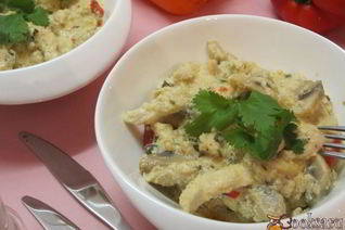 Фрикасе из курицы с грибами