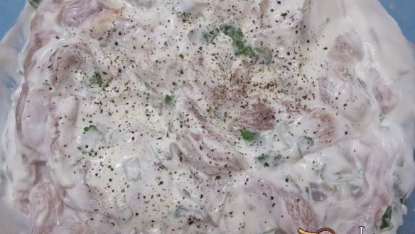 ШАГ 2. фрикасе из курицы с грибами