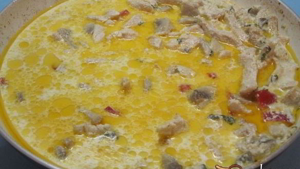 ШАГ 8. фрикасе из курицы с грибами