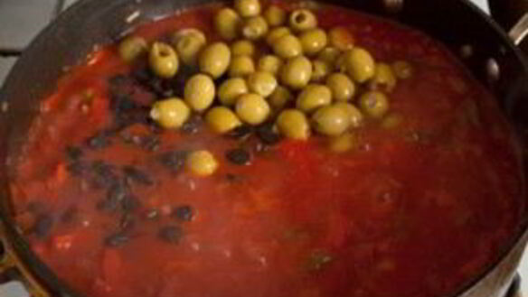 ШАГ 4. фрикасе из курицы с перцем