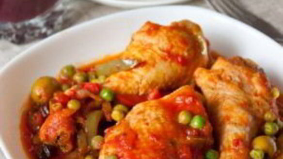 ШАГ 5. фрикасе из курицы с перцем