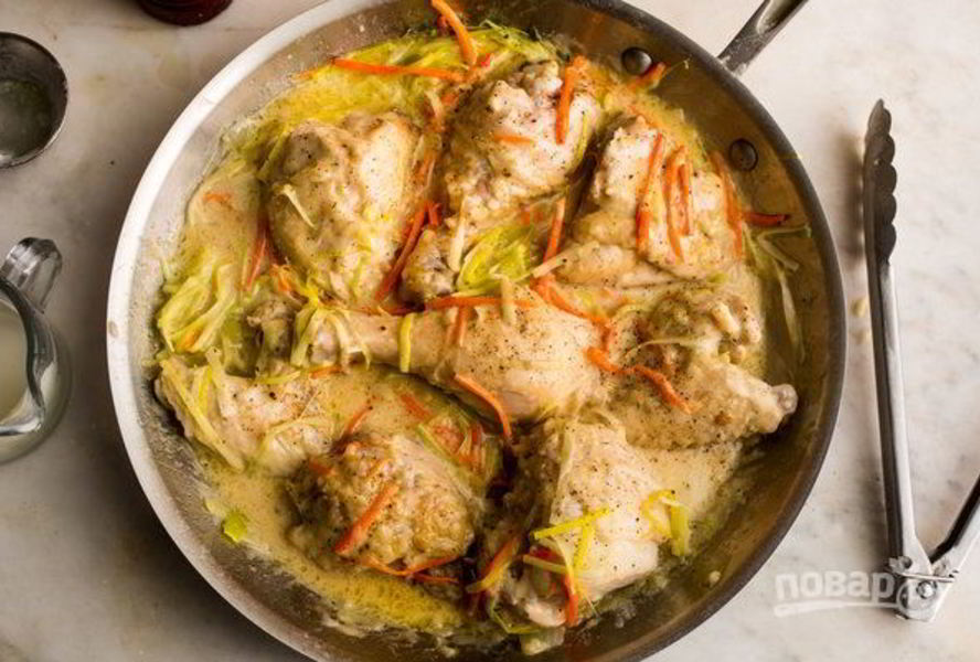 Фрикасе из курицы