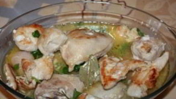 ШАГ 3. фрикасе по-французски