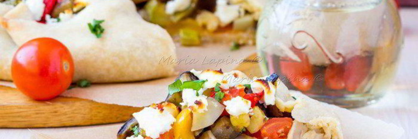 Галета Бриам с греческим овощным рагу