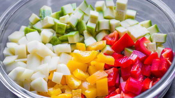 ШАГ 4. галета бриам с греческим овощным рагу