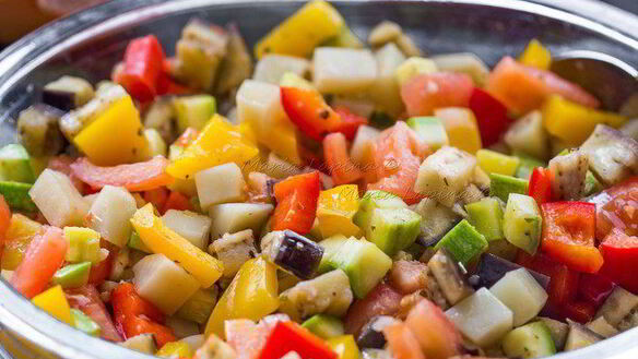 ШАГ 7. галета бриам с греческим овощным рагу