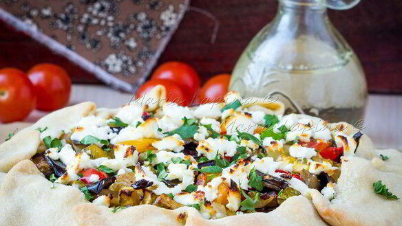 ШАГ 10. галета бриам с греческим овощным рагу