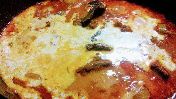 ШАГ 9. говяжье рагу в томатно-сливочном соусе