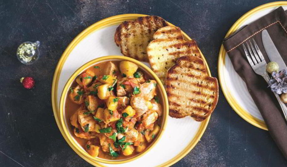 Рецепт испанское рагу с курицей и картошкой