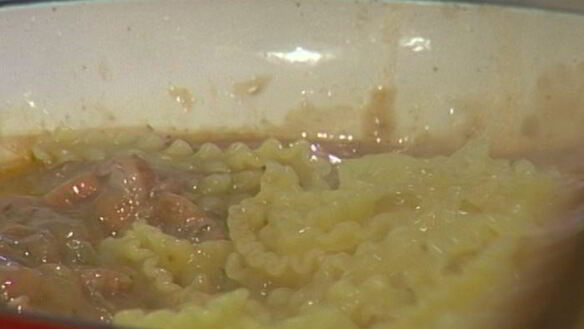 ШАГ 7. макароны с рагу из кролика