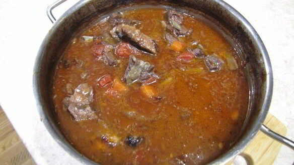 ШАГ 7. мясное рагу по-французски