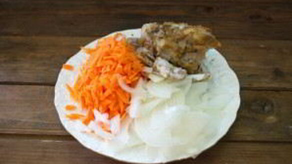 ШАГ 4. мясное рагу с баклажанами