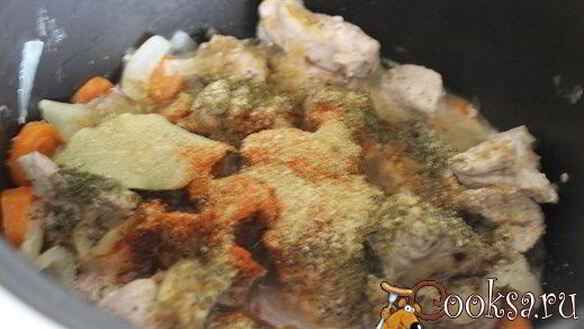 ШАГ 3. мясное рагу с фасолью