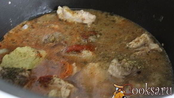 ШАГ 4. мясное рагу с фасолью