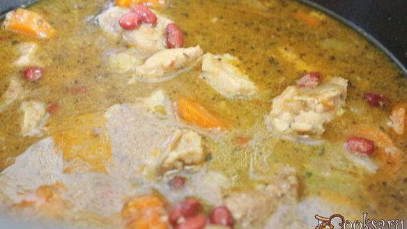 ШАГ 6. мясное рагу с фасолью