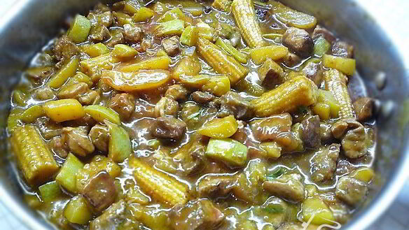 ШАГ 9. мясное рагу с овощами по-перуански