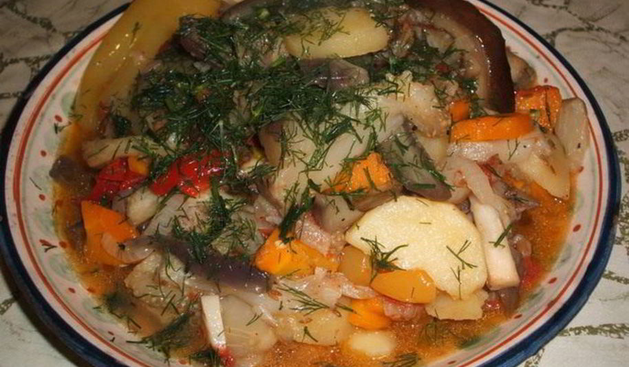 Рецепт овощное рагу дамлама