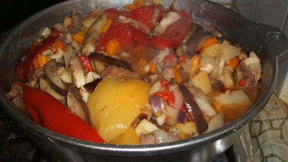 ШАГ 8. овощное рагу дамлама