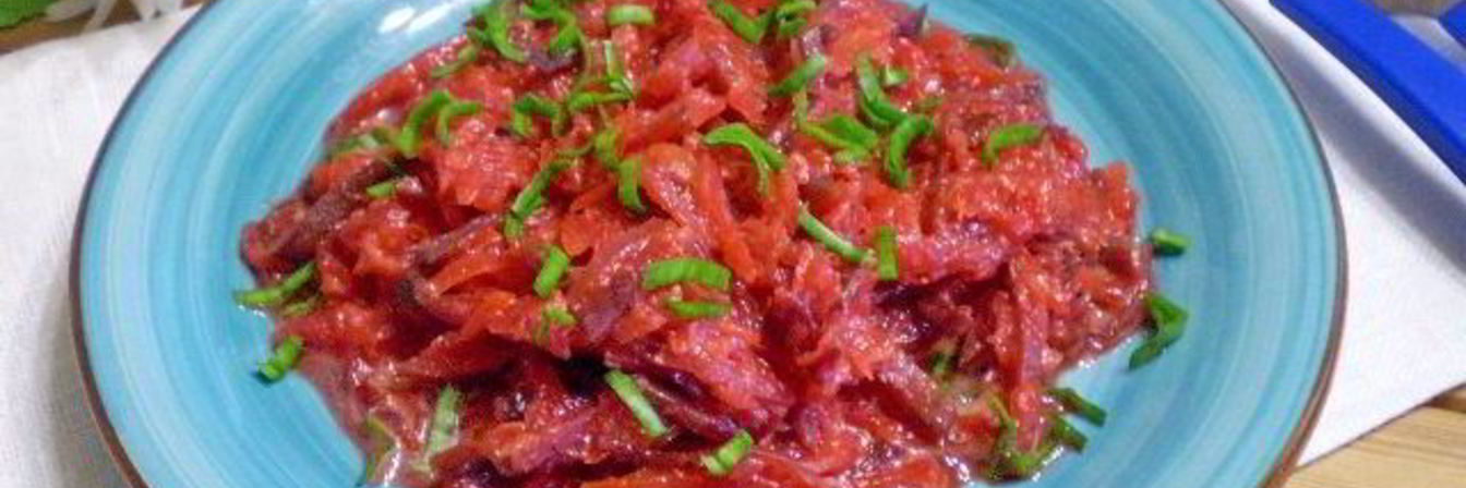 Овощное рагу к макаронам