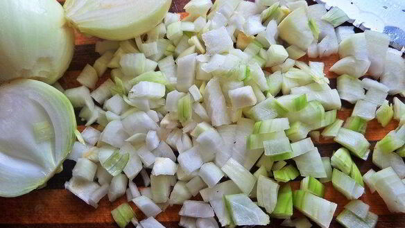 ШАГ 9. овощное рагу на основе запеченных баклажанов и перцев