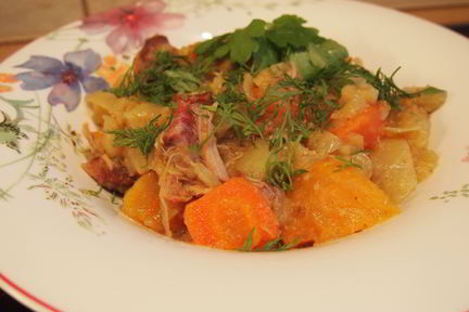 Овощное рагу по-эстонски