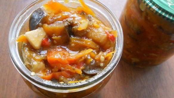 ШАГ 5. овощное рагу с баклажанами в мультиварке