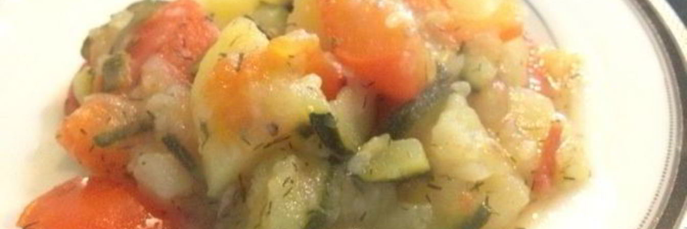 Овощное рагу с картофелем
