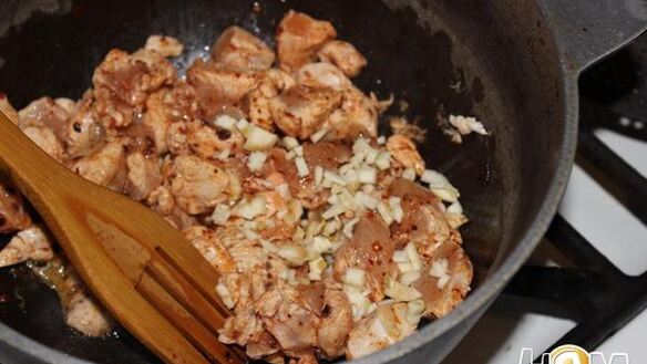 ШАГ 4. овощное рагу с куриным филе и булгуром