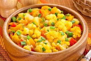 Овощное рагу с цветной капустой