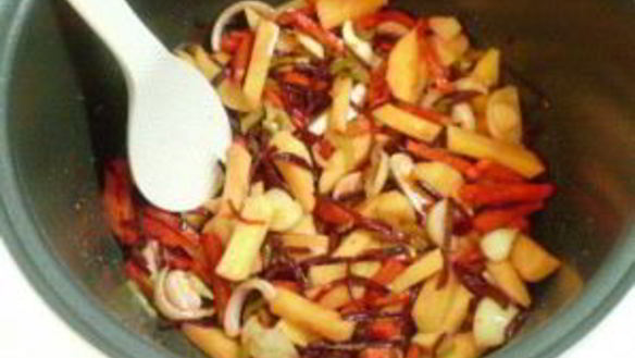 ШАГ 6. овощное рагу со свеклой