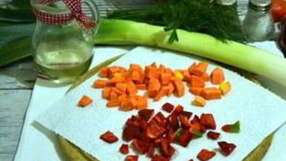 ШАГ 4. овощное рагу со свининой в духовке