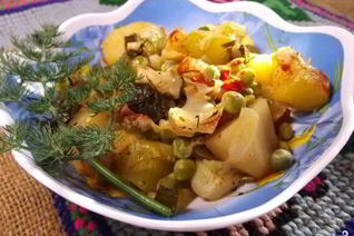 Овощное рагу в духовке