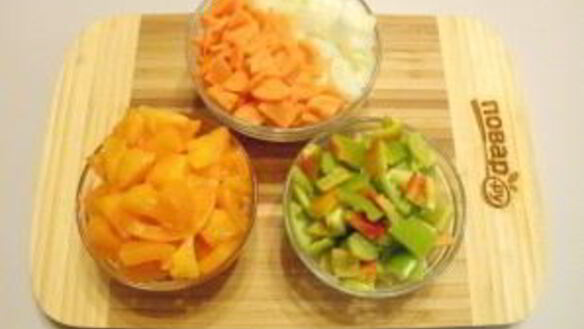 ШАГ 2. овощное рагу в мультиварке