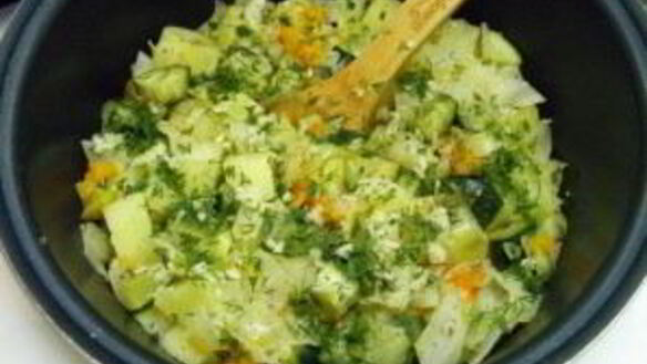 ШАГ 9. овощное рагу в мультиварке